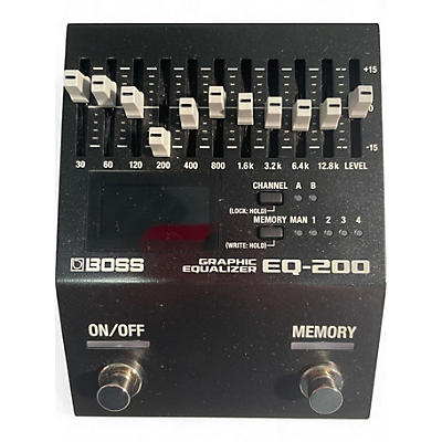 BOSS Used BOSS EQ200 Graphic Equalizer Pedal