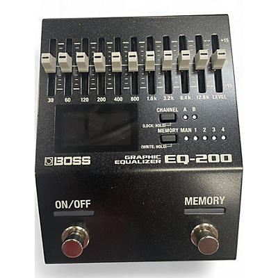 BOSS Used BOSS EQ200 Graphic Equalizer Pedal