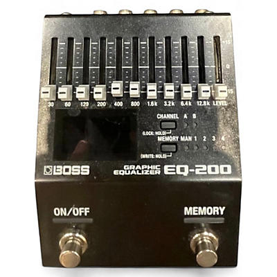 Used BOSS EQ200 Graphic Equalizer Pedal