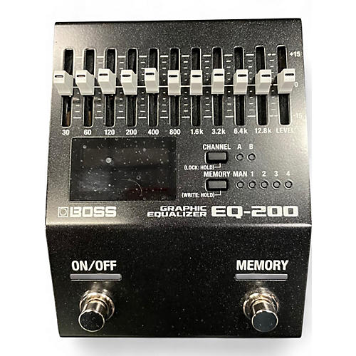 Used BOSS EQ200 Graphic Equalizer Pedal