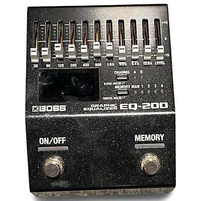 Used BOSS EQ200 Graphic Equalizer Pedal