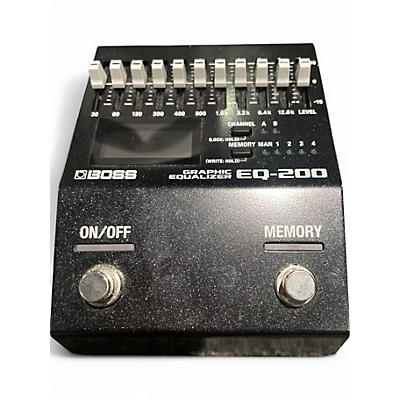 Used BOSS EQ200 Graphic Equalizer Pedal