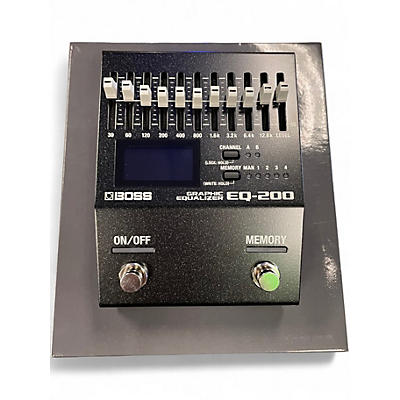 Used BOSS EQ200 Graphic Equalizer Pedal