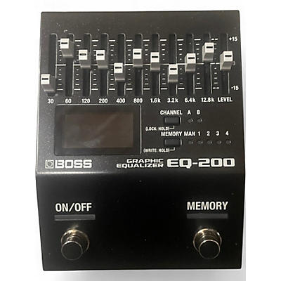 Used BOSS EQ200 Graphic Equalizer Pedal