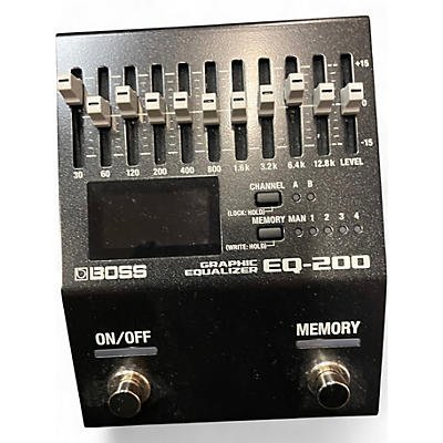 Used BOSS EQ200 Graphic Equalizer Pedal