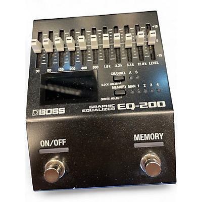 Used BOSS EQ200 Graphic Equalizer Pedal