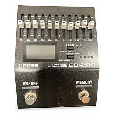 Used BOSS EQ200 Graphic Equalizer Pedal