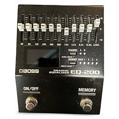 Used BOSS EQ200 Graphic Equalizer Pedal