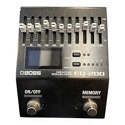 Used BOSS EQ200 Graphic Equalizer Pedal