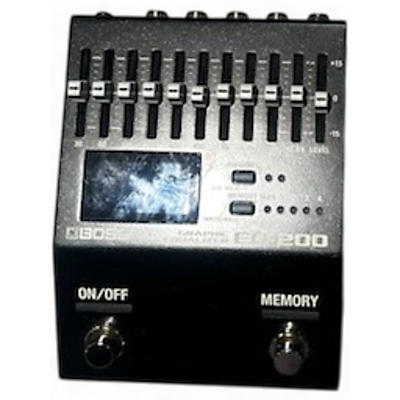 Used BOSS EQ200 Graphic Equalizer Pedal