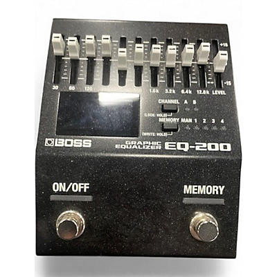 Used BOSS EQ200 Graphic Equalizer Pedal