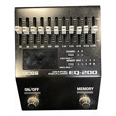 Used BOSS EQ200 Graphic Equalizer Pedal