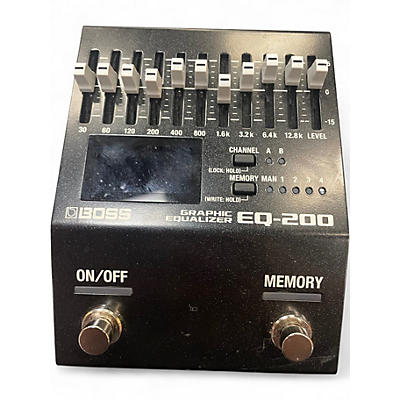 Used BOSS EQ200 Graphic Equalizer Pedal