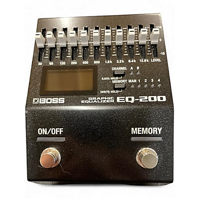 Used BOSS EQ200 Graphic Equalizer Pedal