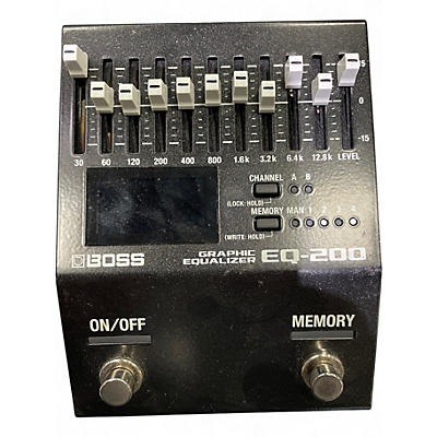 Used BOSS EQ200 Graphic Equalizer Pedal