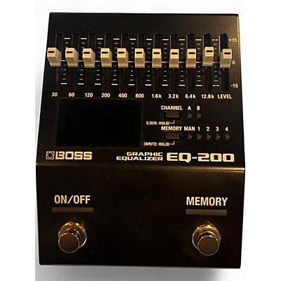 Used BOSS EQ200 Graphic Equalizer Pedal