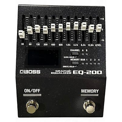Used BOSS EQ200 Graphic Equalizer Pedal