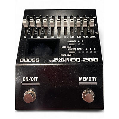 Used BOSS EQ200 Graphic Equalizer Pedal