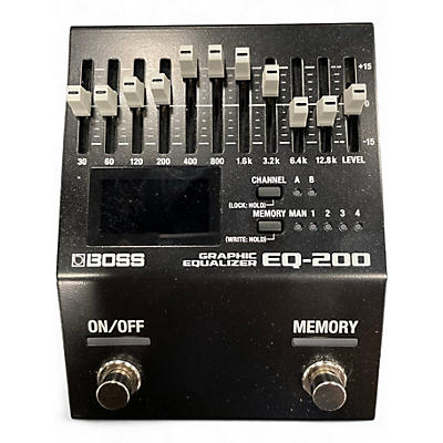 Used BOSS EQ200 Graphic Equalizer Pedal
