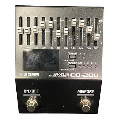 Used BOSS EQ200 Graphic Equalizer Pedal