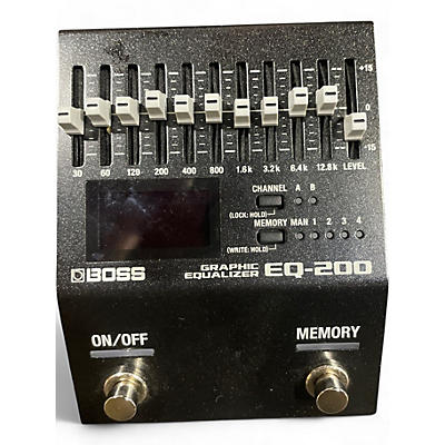 Used BOSS EQ200 Graphic Equalizer Pedal