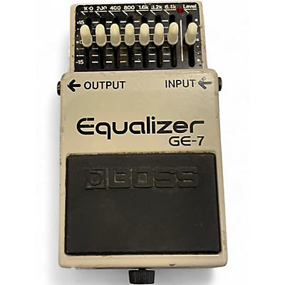 Used BOSS EQ7 Pedal