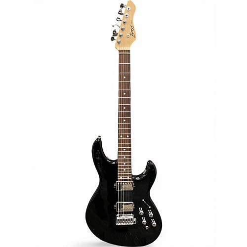 Used BOSS Eurus GS-1 Custom Black Electronic Guitar With SY Synth Engi Black Solid Body Electric Guitar Black