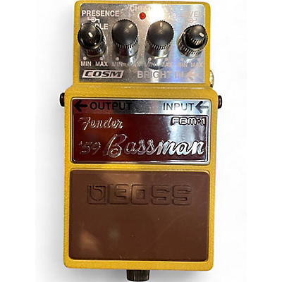 BOSS Used BOSS FBM1 Fender 59 Bassman Effect Pedal