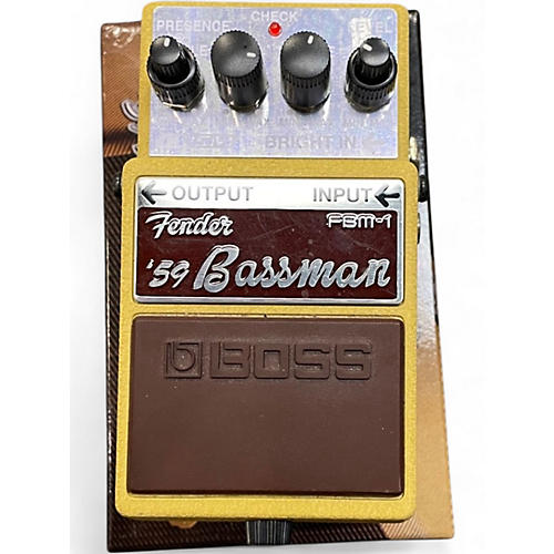Used BOSS FBM1 Fender 59 Bassman Effect Pedal