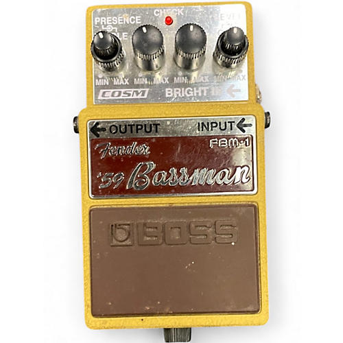 Used BOSS FBM1 Fender 59 Bassman Effect Pedal