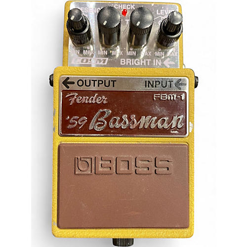 Used BOSS FBM1 Fender 59 Bassman Effect Pedal