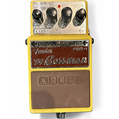 Used BOSS FBM1 Fender 59 Bassman Effect Pedal