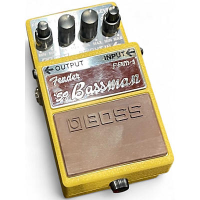 Used BOSS FBM1 Fender 59 Bassman Effect Pedal