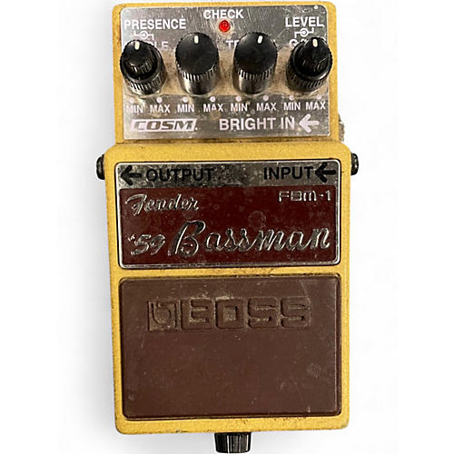 Used BOSS FBM1 Fender 59 Bassman Effect Pedal