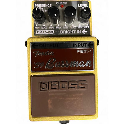 Used BOSS FBM1 Fender 59 Bassman Effect Pedal