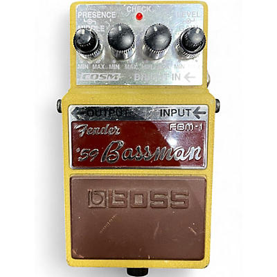 Used BOSS FBM1 Fender 59 Bassman Effect Pedal