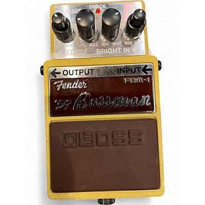 Used BOSS FBM1 Fender 59 Bassman Effect Pedal