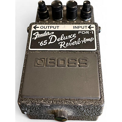 Used BOSS FDR1 Fender 65 Deluxe Reverb Effect Pedal