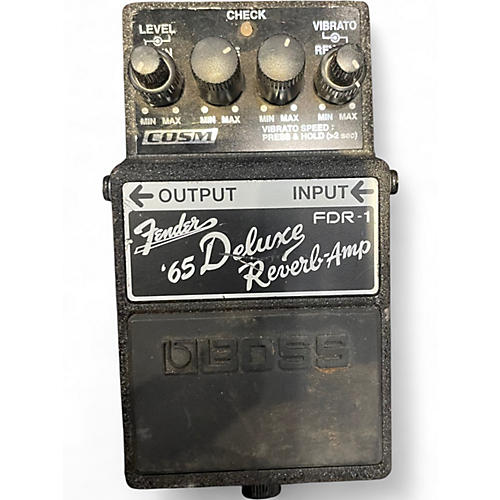 Used BOSS FDR1 Fender 65 Deluxe Reverb Effect Pedal