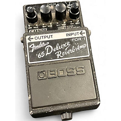 Used BOSS FDR1 Fender 65 Deluxe Reverb Effect Pedal