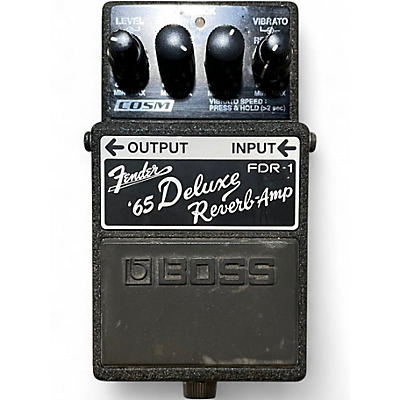 Used BOSS FDR1 Fender 65 Deluxe Reverb Effect Pedal