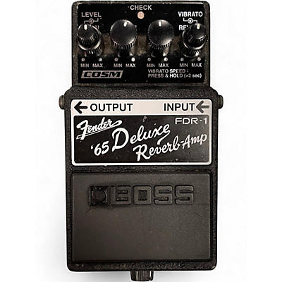 Used BOSS FDR1 Fender 65 Deluxe Reverb Effect Pedal