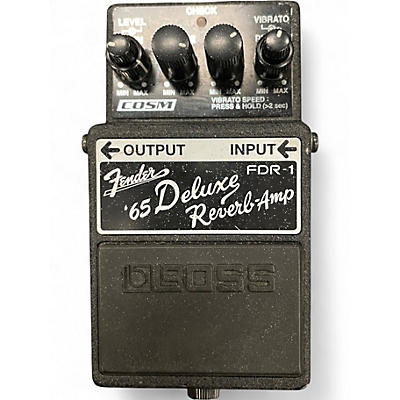 Used BOSS FDR1 Fender 65 Deluxe Reverb Effect Pedal