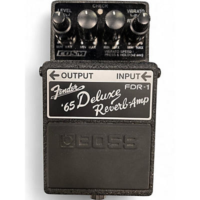 Used BOSS FDR1 Fender 65 Deluxe Reverb Effect Pedal