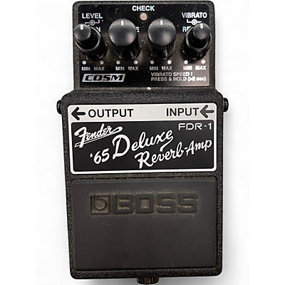 Used BOSS FDR1 Fender 65 Deluxe Reverb Effect Pedal