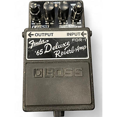 Used BOSS FDR1 Fender 65 Deluxe Reverb Effect Pedal