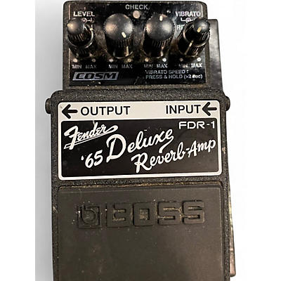 Used BOSS FDR1 Fender 65 Deluxe Reverb Effect Pedal