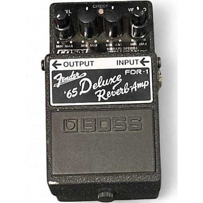 Used BOSS FDR1 Fender 65 Deluxe Reverb Effect Pedal