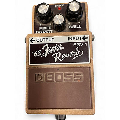 Used BOSS FRV1 Fender 63 Reverb Effect Pedal