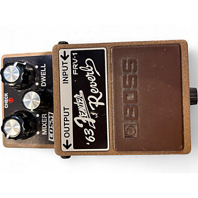 Used BOSS FRV1 Fender 63 Reverb Effect Pedal